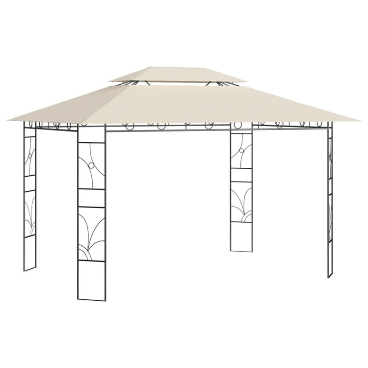 Vidaxl Arbor 160 g m² 4x3x2.7 M CRAME -COLORED