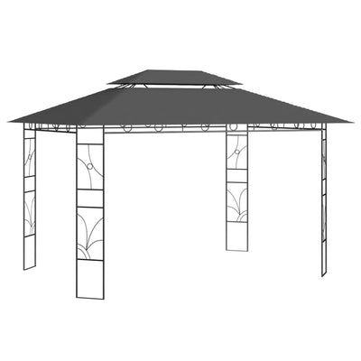Vidaxl Arbor 160 g m² 4x3x2,7 m anthracite -colored