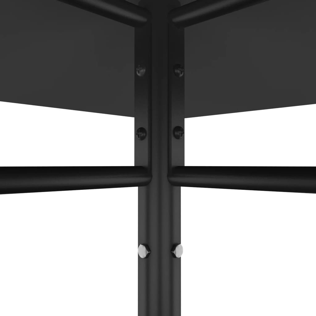 Vidaxl Arbor 180 g m² 3x3x2,7 m anthracite -colored