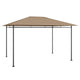 Tonnelle Vidaxx 180 g m² 384x281x270 cm taupe