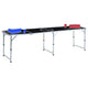 Table de Vidaxl Bier Pong avec tasses et balles pliantes 240 cm