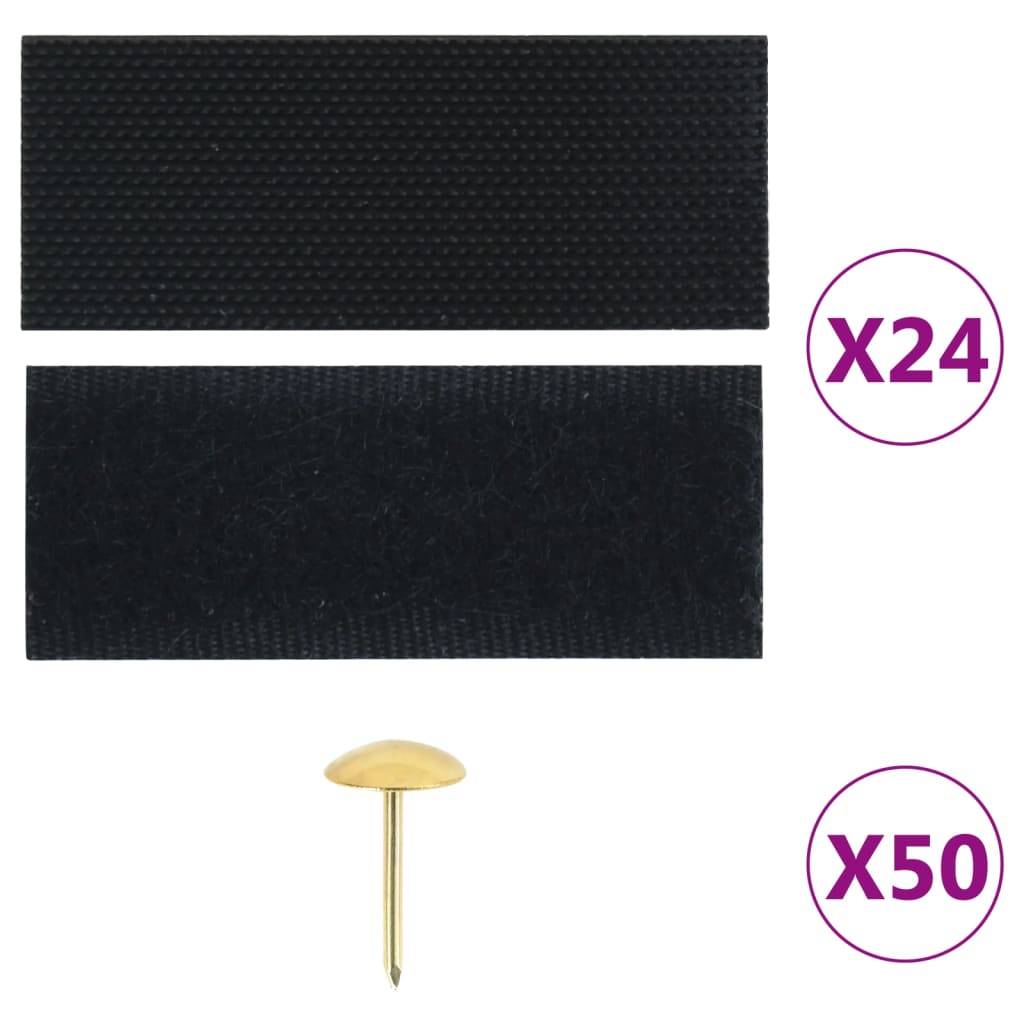 Rideaux de porte insecte vidaxl 2 pcs magnétiques 230x160 cm noirs