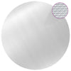Couvercle de piscine Vidaxl 210 cm PE argent coloré