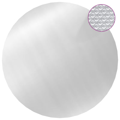 Couvercle de piscine vidaxl 455 cm PE argent coloré