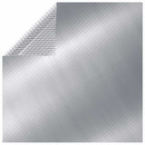 Couvercle de piscine vidaxl 732x366 cm PE argent coloré - afbeelding 1