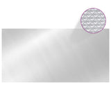 Couvercle de piscine vidaxl 732x366 cm PE argent coloré - afbeelding 2