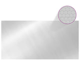 Couvercle de piscine vidaxl 732x366 cm PE argent coloré - afbeelding 3
