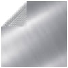Couvercle de piscine vidaxl 975x488 cm PE argent coloré