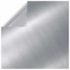 Couvercle de piscine vidaxl rectangulaire 800x500 cm PE argent coloré