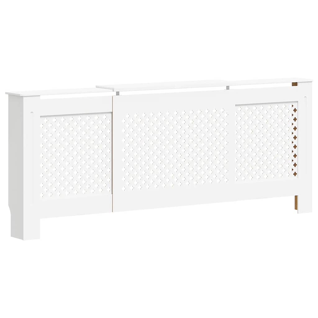 Construction de radiotorom vidaxl 205 cm mdf blanc