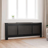 Construction de radiatorom vidaxl 205 cm mdf noir