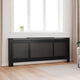 Construction de radiatorom vidaxl 205 cm mdf noir
