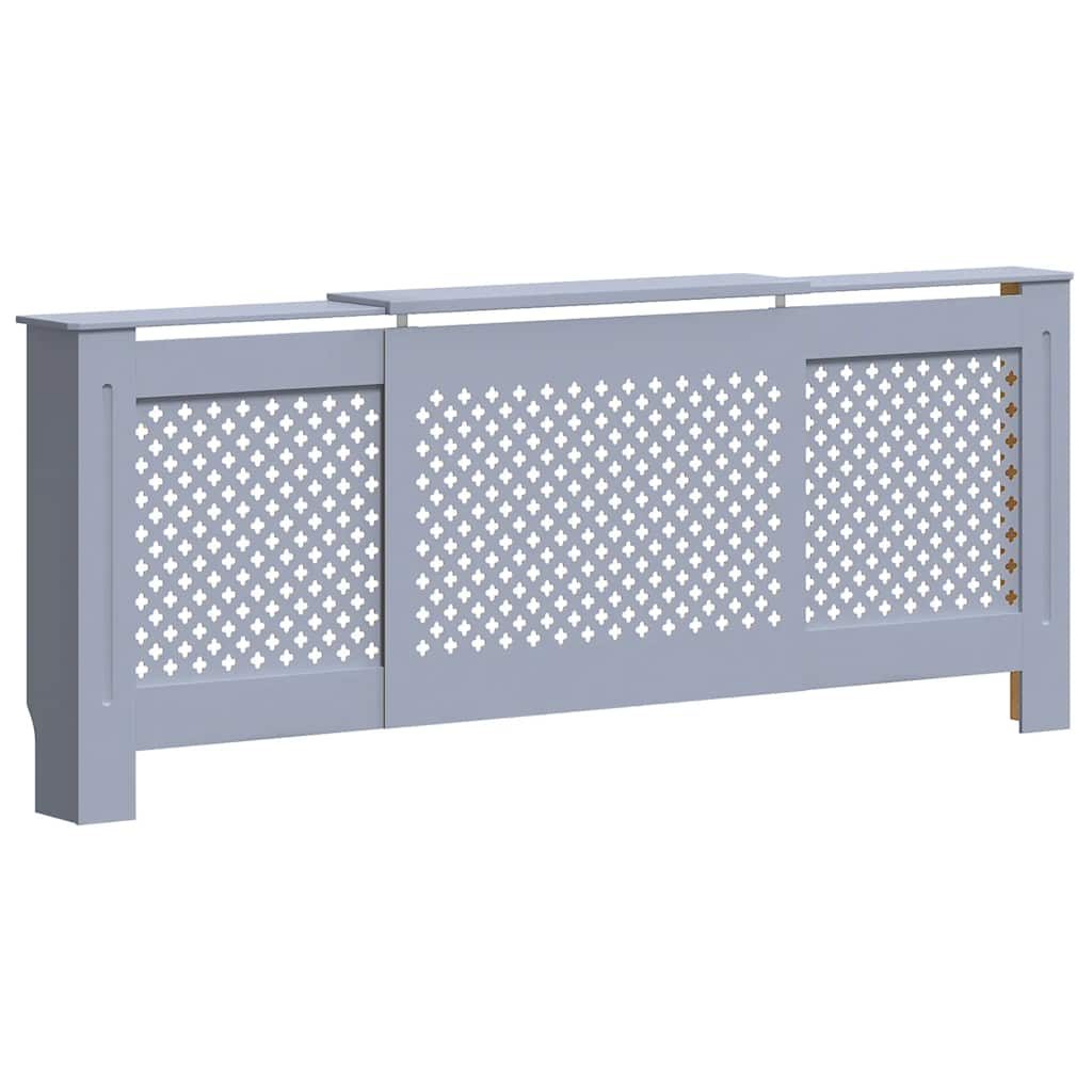 Construction de radiatorom vidaxl 205 cm mdf gris
