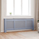 Construction de radiatorom vidaxl 205 cm mdf gris