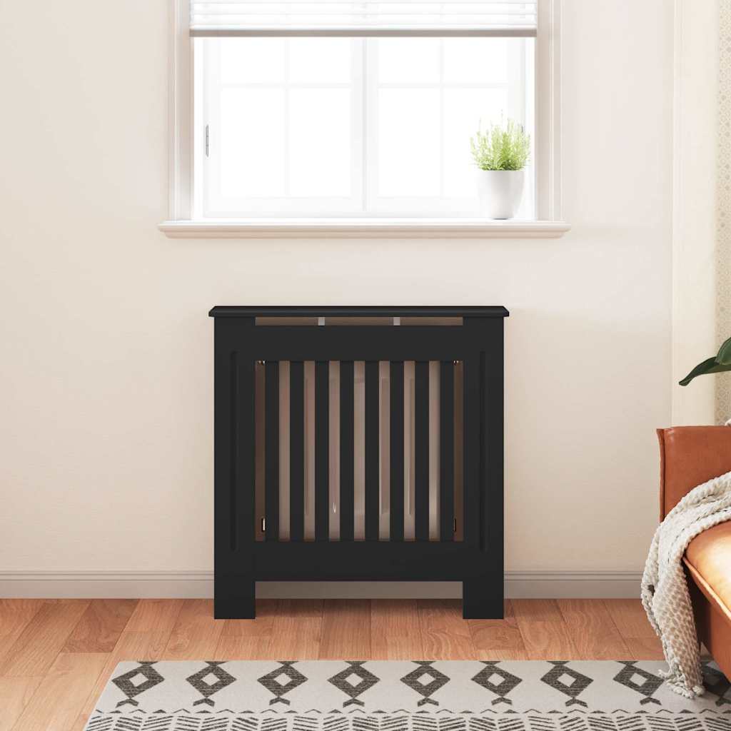 Construction de radiatorom vidaxl 78 cm mdf noir