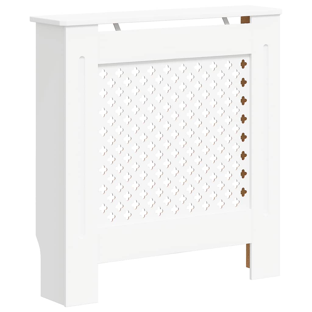 Construction de radiatorom vidaxl 78 cm mdf blanc