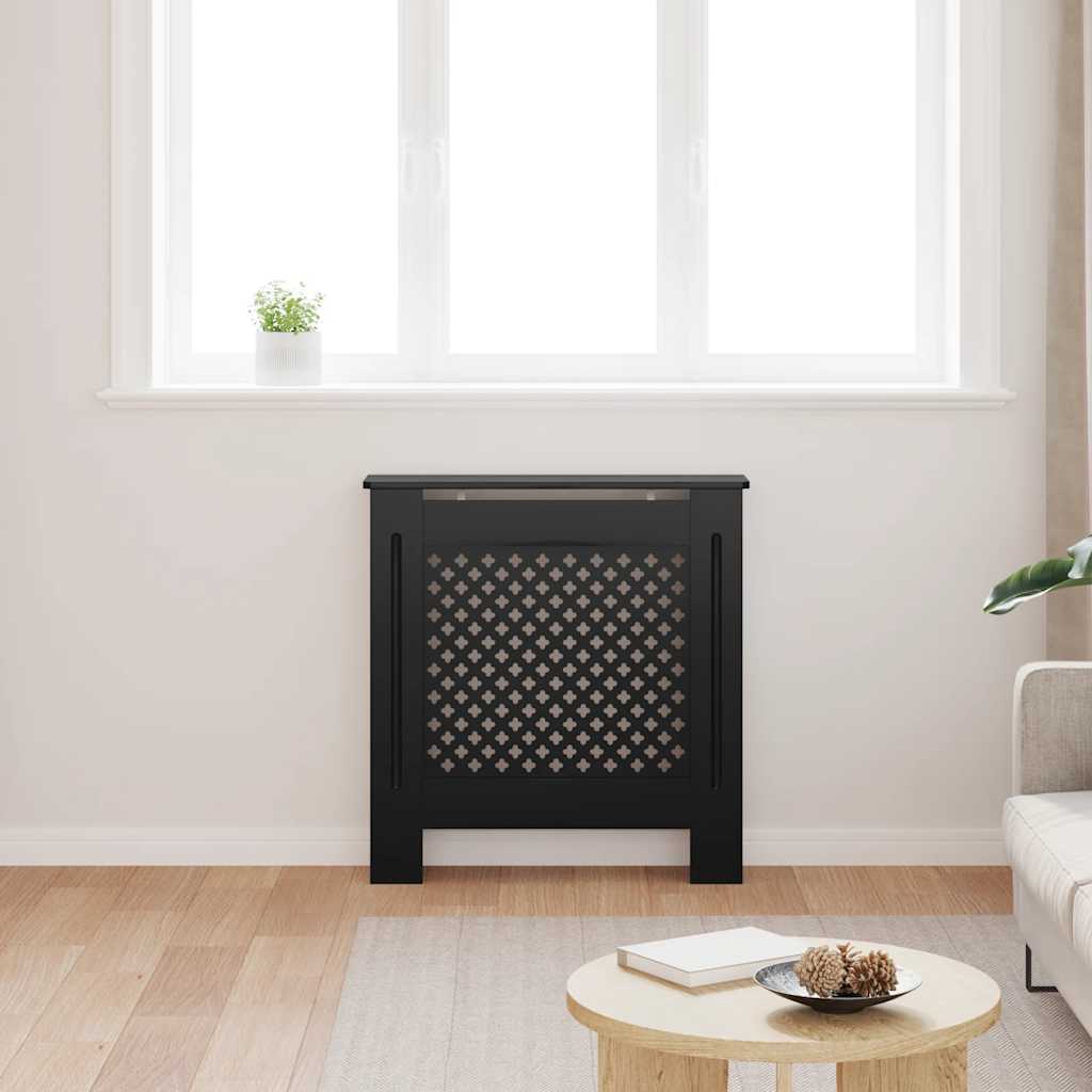 Construction de radiatorom vidaxl 78 cm mdf noir