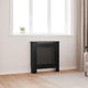 Construction de radiatorom vidaxl 78 cm mdf noir