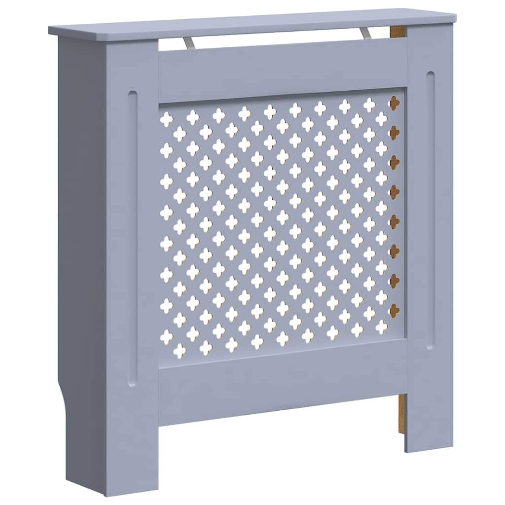 Construction de radiatorom vidaxl 78 cm mdf gris