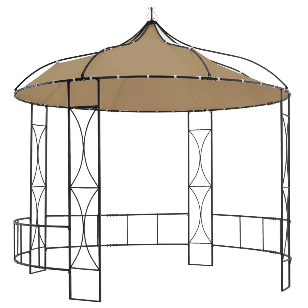 Vidaxl Arbor environ 300x290 cm taupe