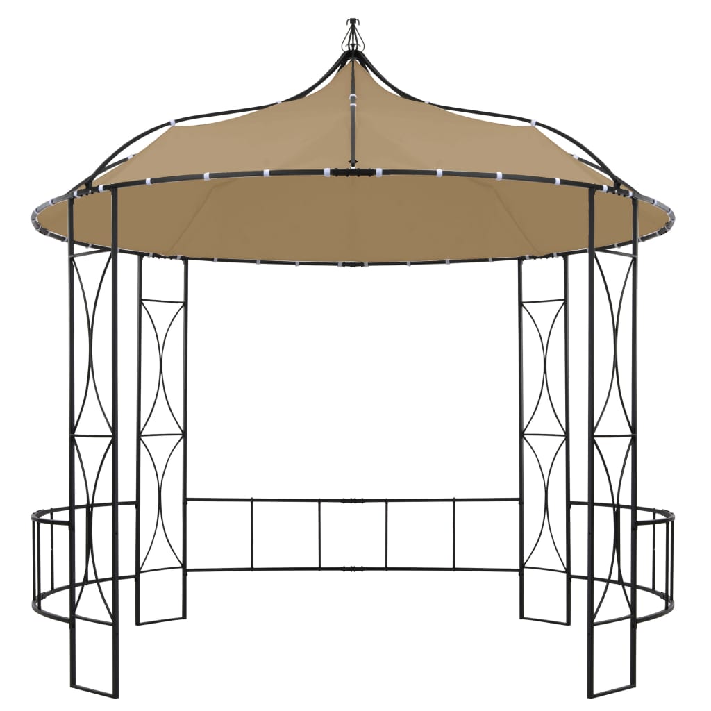 Vidaxl Arbor environ 300x290 cm taupe
