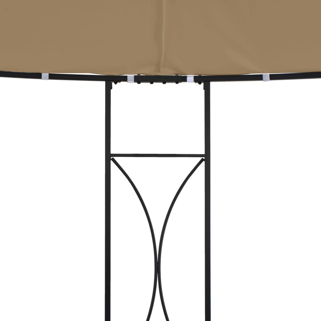 Vidaxl Arbor environ 300x290 cm taupe