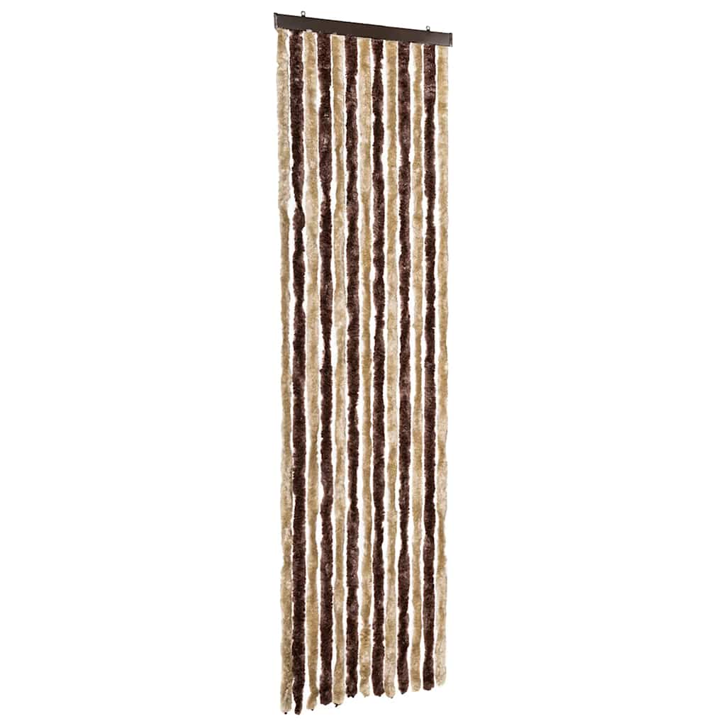 Vidaxl Fly Curtain 56x200 cm CHENILLE BEIGE ET BRORM LECT