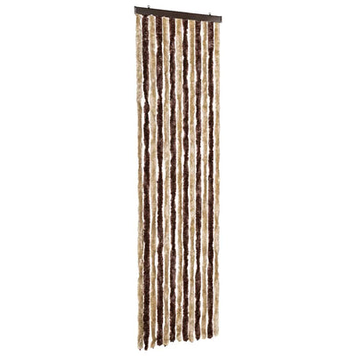 Vidaxl Fly Curtain 56x200 cm CHENILLE BEIGE ET BRORM LECT