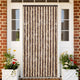 Vidaxl Fly Curtain 118x220 cm CHENILLE BEIGE et BRORM LECT