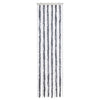 Vidaxl Fly Curtain 56x200 cm CHENILLE GREN ET BLANC