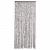 Vidaxl Fly Curtain 90x200 cm CHENILLE BRORN ET BEIGE