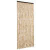 Vidaxl Fly Curtain 90x200 cm CHENILLE BEIGE