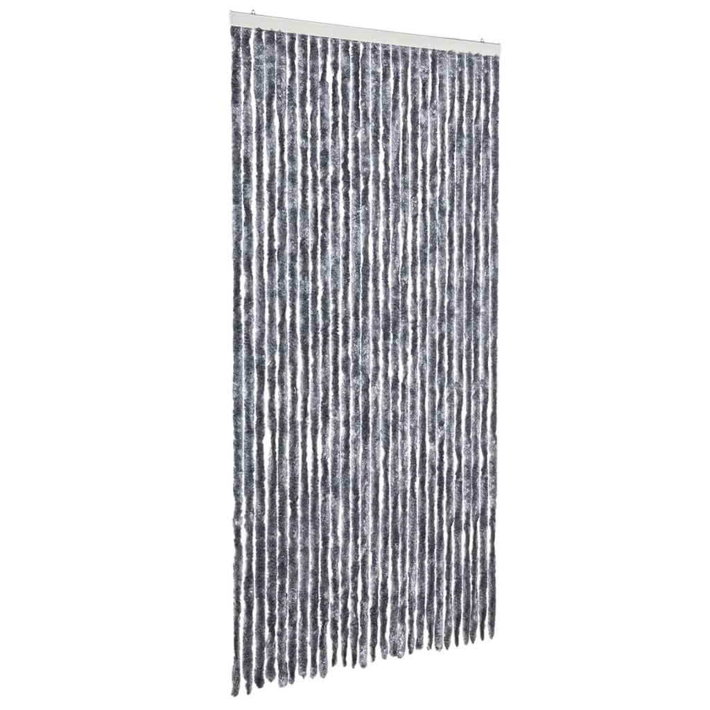 Vidaxl Fly Curtain 118x220 cm CHENILLE COLORED