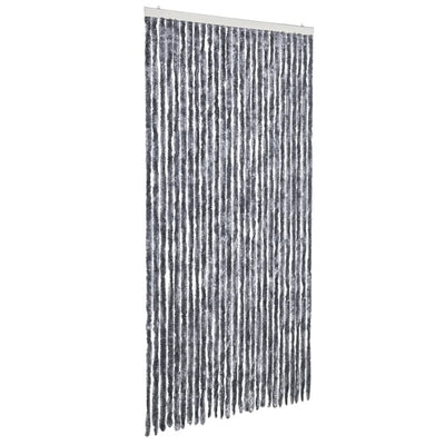 Vidaxl Fly Curtain 118x220 cm CHENILLE COLORED