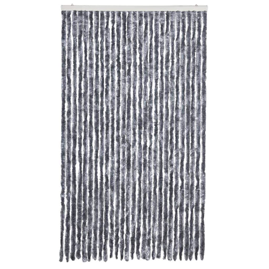 Vidaxl Fly Curtain 118x220 cm CHENILLE COLORED