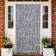 Vidaxl Fly Curtain 118x220 cm CHENILLE COLORED