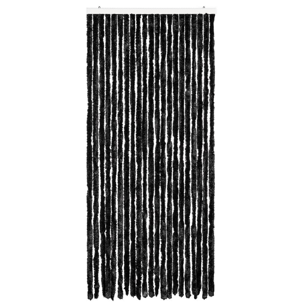 Vidaxl Fly Curtain 90x200 cm Anthracite de la chenille