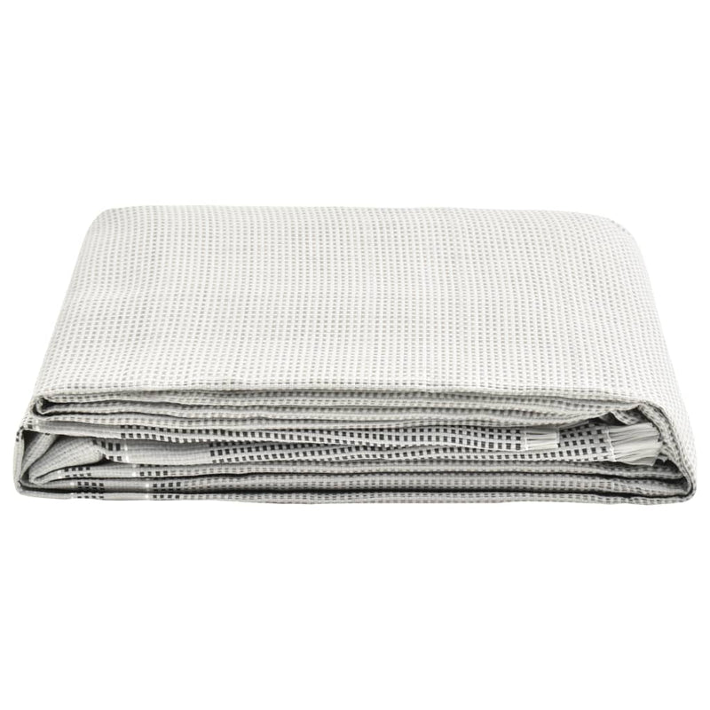 Tapis de tente Vidaxl 250x200 cm gris