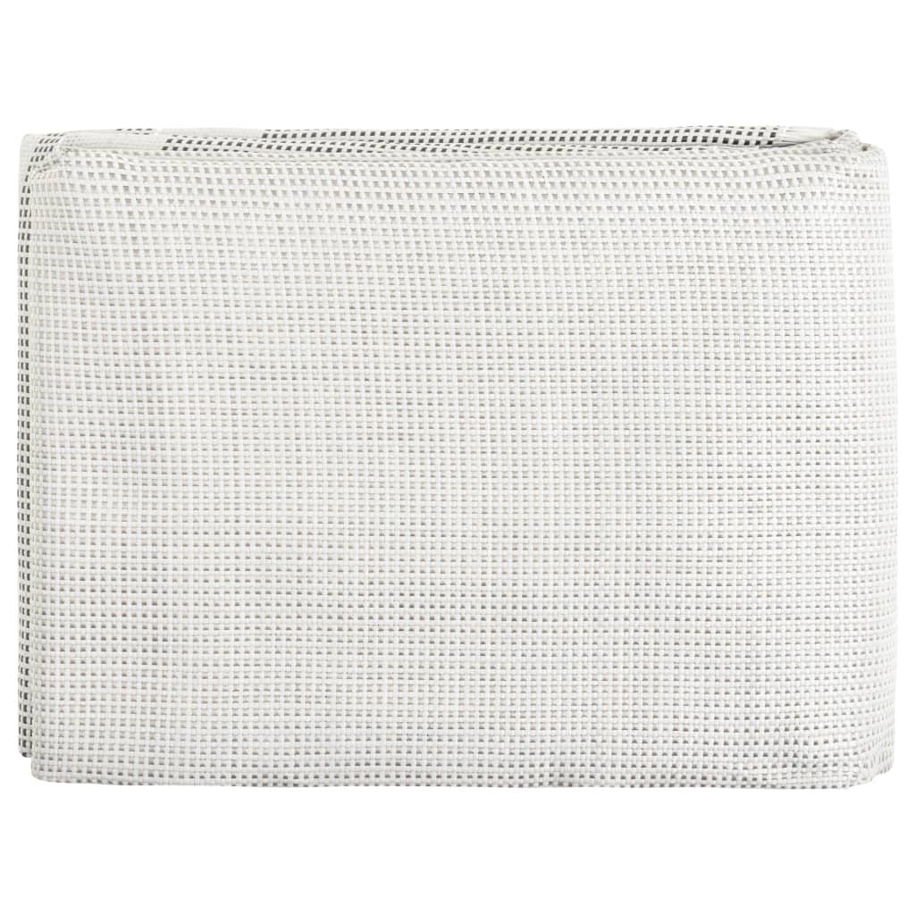 Tapis de tente Vidaxl 250x200 cm gris