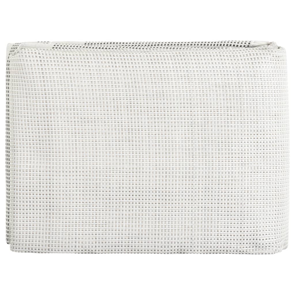 Tapis de tente Vidaxl 550x250 cm gris