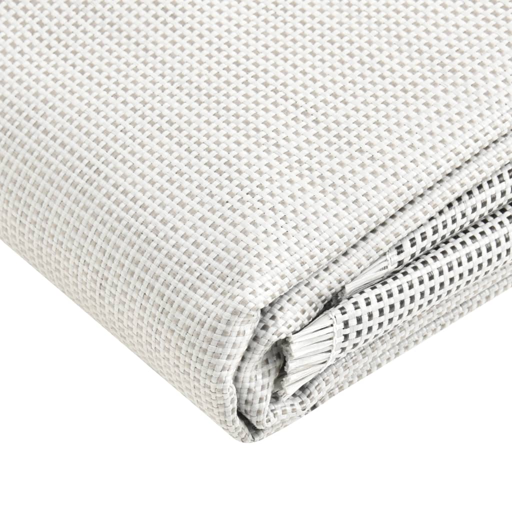 Tapis de tente Vidaxl 550x250 cm gris