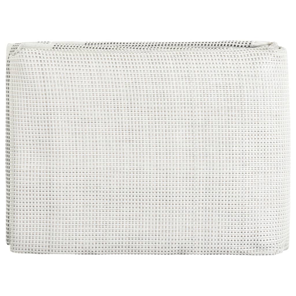 Tapis de tente Vidaxl 700x250 cm gris