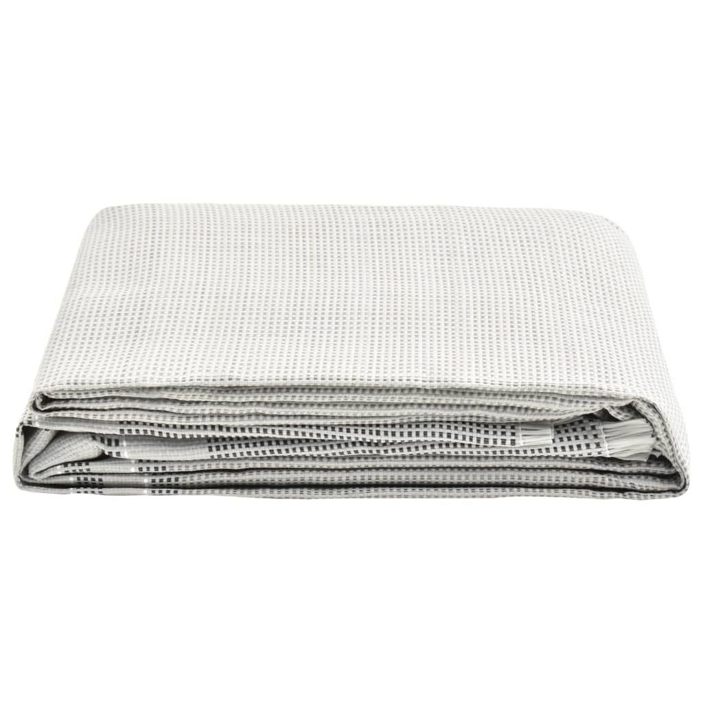 Tapis de tente Vidaxl 500x300 cm gris