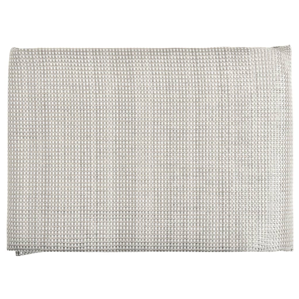 Tapis de tente Vidaxl 600x300 cm gris foncé