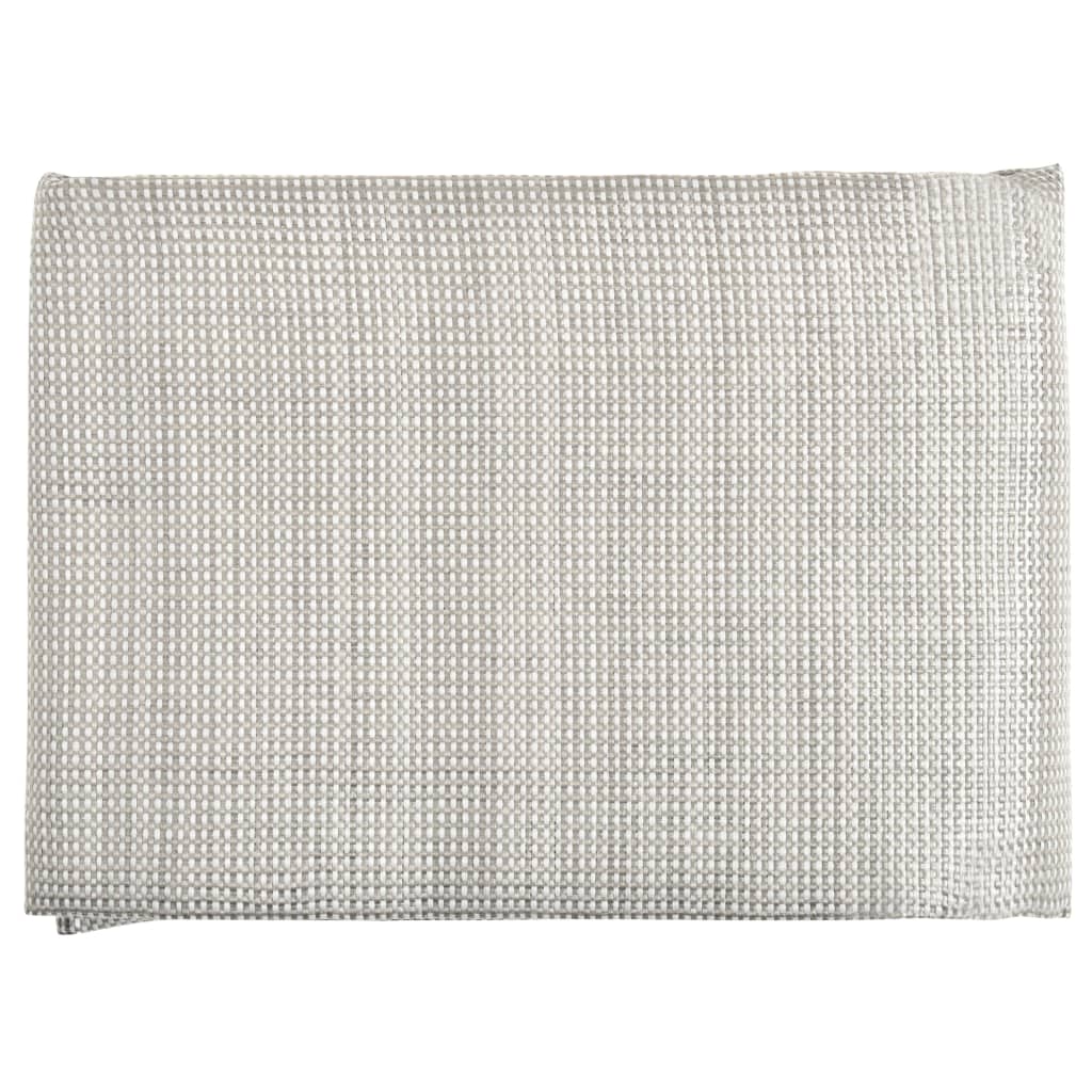 Tapis de tente Vidaxl 650x300 cm gris foncé