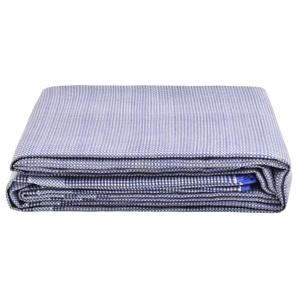 Tapis de tente Vidaxl 700x300 cm bleu