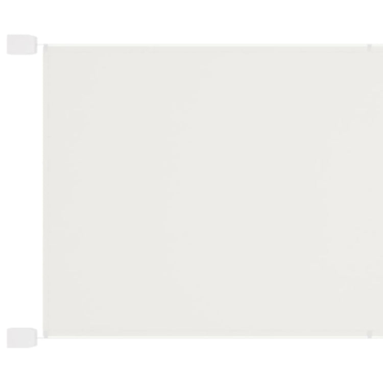 Vidaxl luifel vertical 60x270 cm tissu oxford blanc