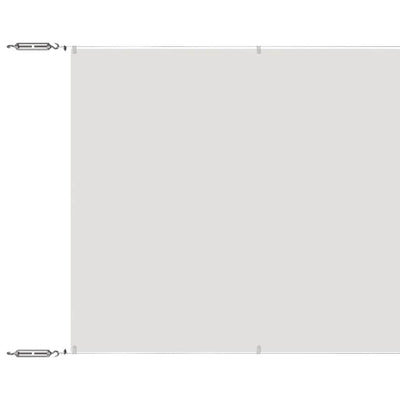 Vidaxl luifel vertical 100x1000 cm tissu oxford blanc