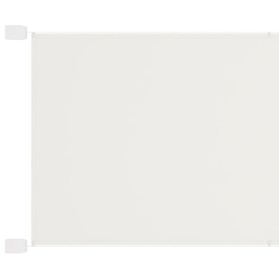 Vidaxl luifel vertical 140x270 cm tissu oxford blanc