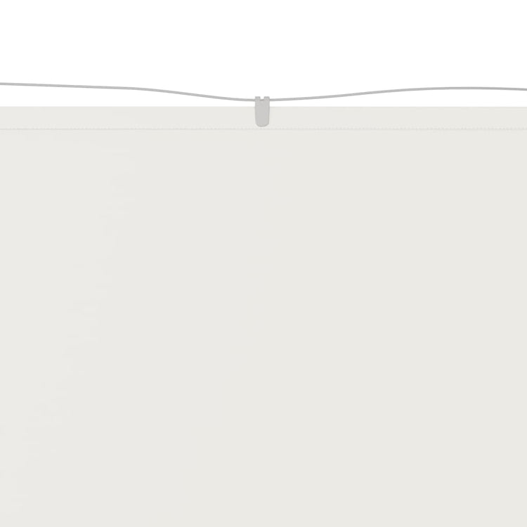 Vidaxl Luifel Vertical 140x360 cm Tissu oxford blanc